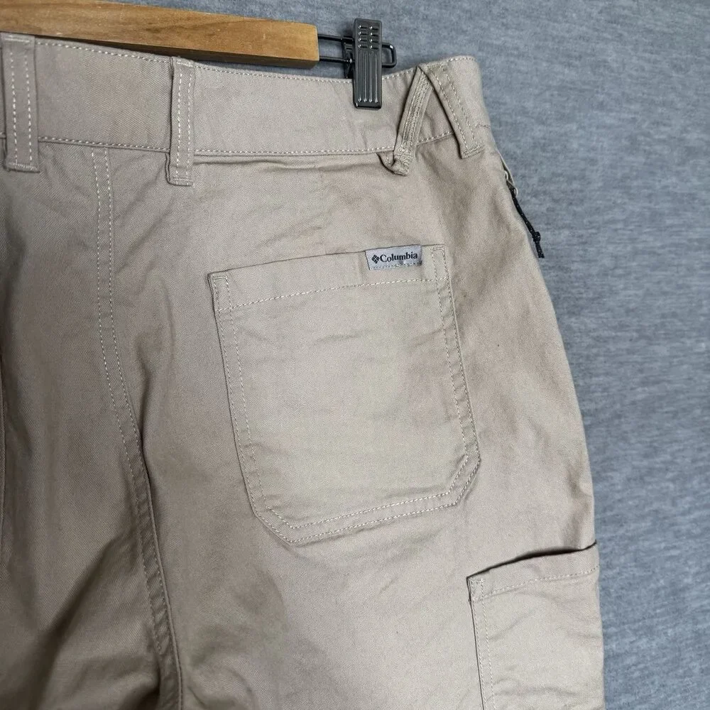 Columbia Rugged Ridge‎ Outdoor Pants Trousers Size 34x32 Khaki Tan Men’s Active